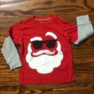 Carter’s Long Sleeve Santa Shirt